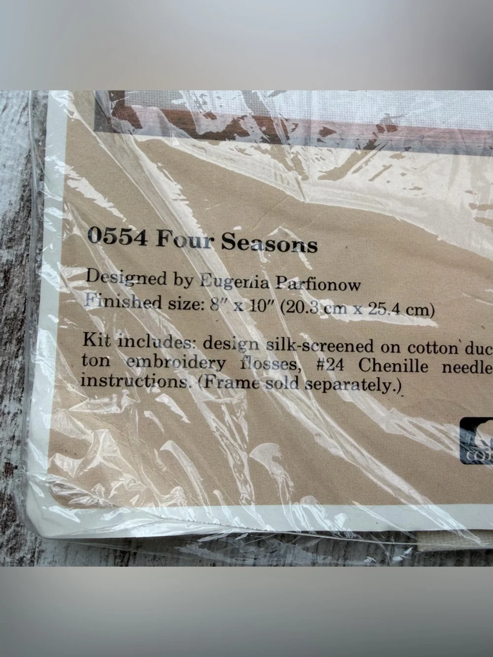 VTG “Four Seasons” Cross Stitch Kit